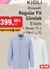 KIĞILI DYNAMİC REGULAR FİT ERKEK GÖMLEK KIĞILI DYNAMİC REGULAR FİT ERKEK GÖMLEK
